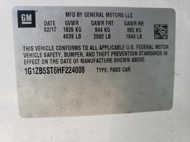 Photo 11 VIN: 1G1ZB5ST6HF224008 - CHEVROLET MALIBU 