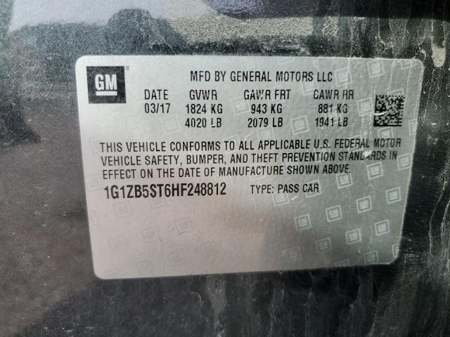 Photo 11 VIN: 1G1ZB5ST6HF248812 - CHEVROLET MALIBU 