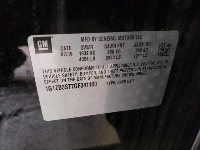 Photo 9 VIN: 1G1ZB5ST7GF341160 - CHEVROLET MALIBU LS 