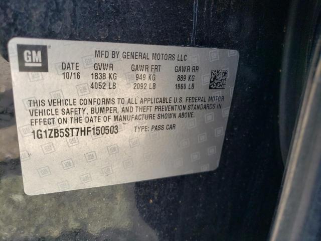 Photo 11 VIN: 1G1ZB5ST7HF150503 - CHEVROLET MALIBU LS 