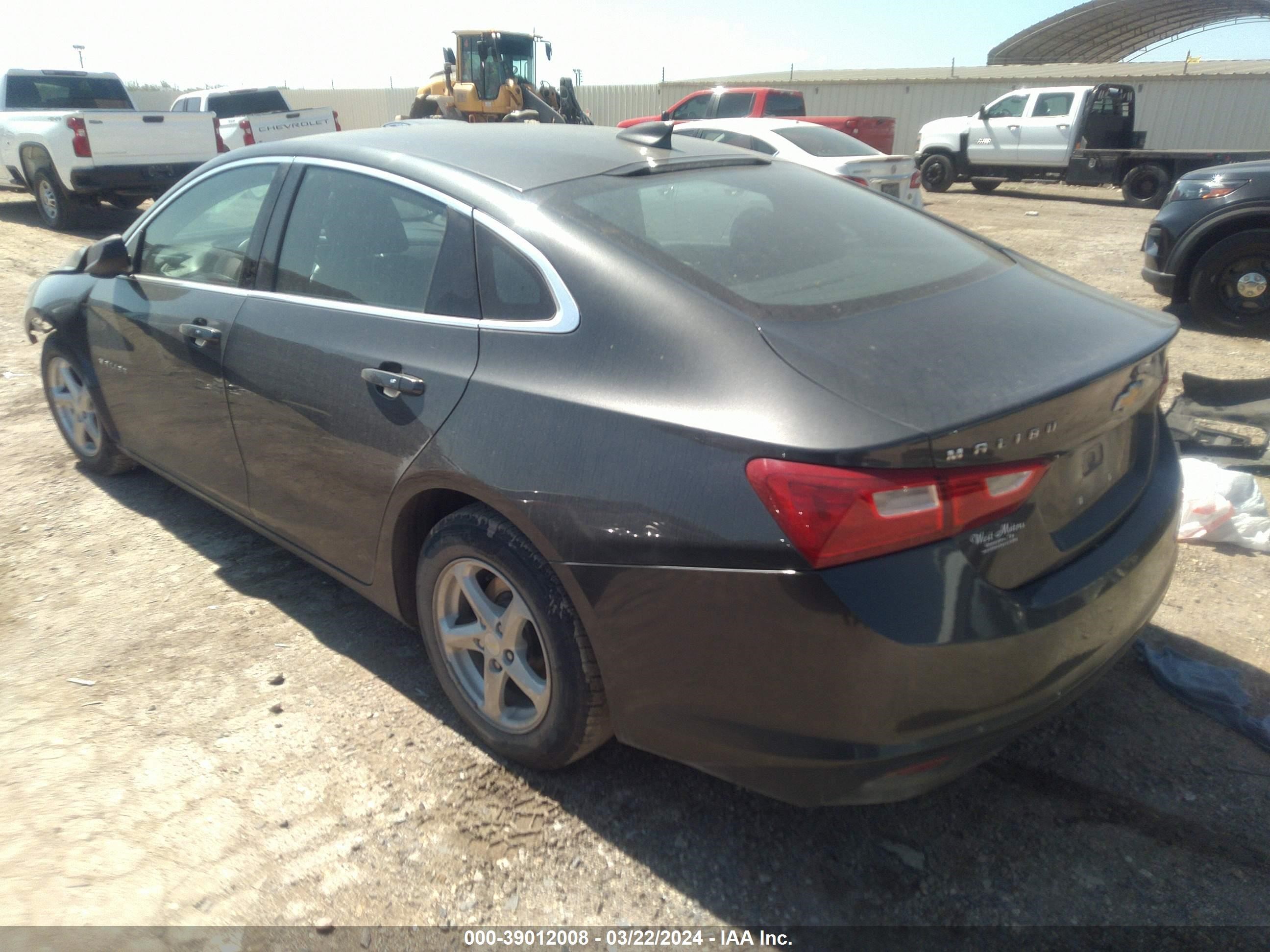 Photo 2 VIN: 1G1ZB5ST7HF162604 - CHEVROLET MALIBU 