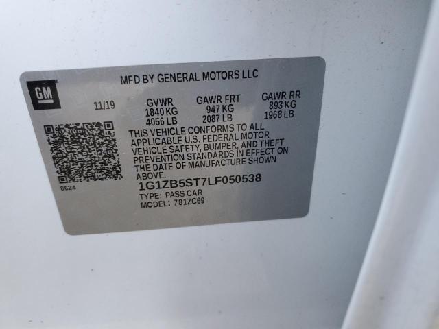 Photo 11 VIN: 1G1ZB5ST7LF050538 - CHEVROLET MALIBU 