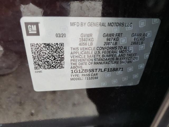 Photo 11 VIN: 1G1ZB5ST7LF118871 - CHEVROLET MALIBU 