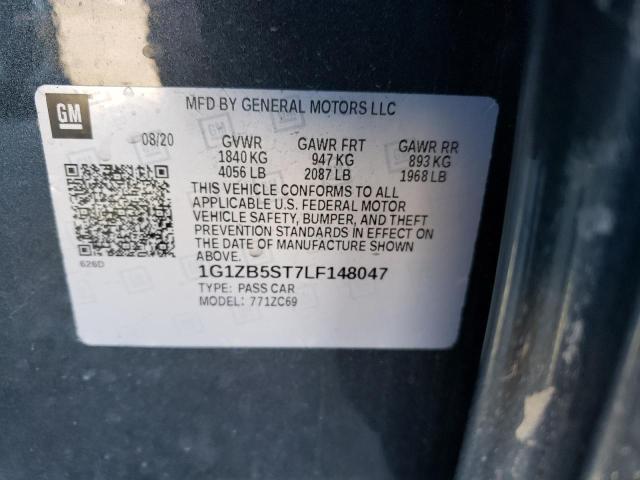 Photo 9 VIN: 1G1ZB5ST7LF148047 - CHEVROLET MALIBU LS 