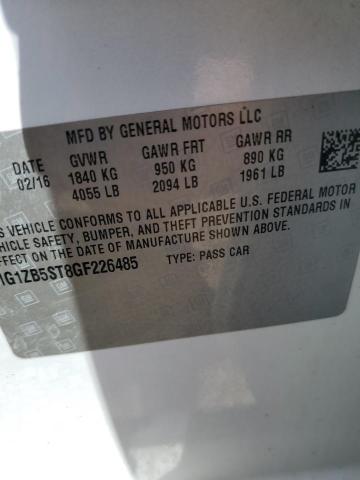 Photo 11 VIN: 1G1ZB5ST8GF226485 - CHEVROLET MALIBU 