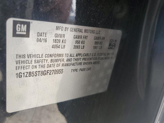 Photo 11 VIN: 1G1ZB5ST8GF270955 - CHEVROLET MALIBU LS 