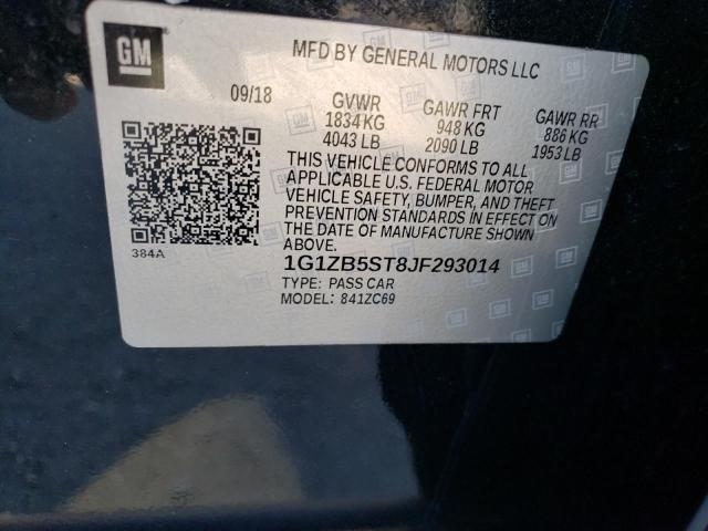 Photo 9 VIN: 1G1ZB5ST8JF293014 - CHEVROLET MALIBU LS 