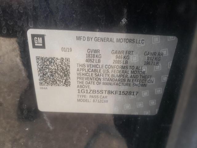 Photo 11 VIN: 1G1ZB5ST8KF152817 - CHEVROLET MALIBU LS 