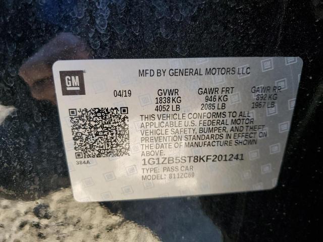 Photo 11 VIN: 1G1ZB5ST8KF201241 - CHEVROLET MALIBU 