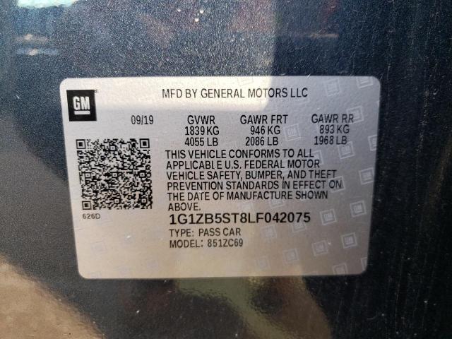 Photo 9 VIN: 1G1ZB5ST8LF042075 - CHEVROLET MALIBU LT 