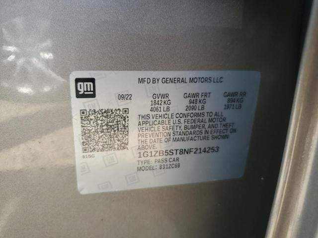 Photo 11 VIN: 1G1ZB5ST8NF214253 - CHEVROLET MALIBU LS 