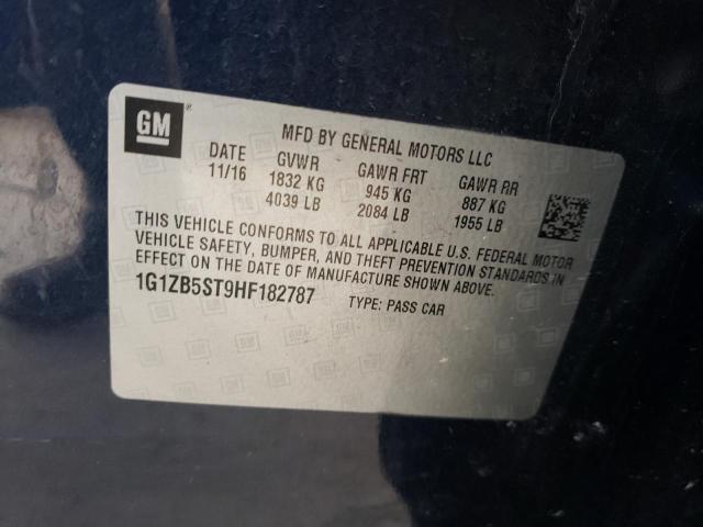 Photo 11 VIN: 1G1ZB5ST9HF182787 - CHEVROLET MALIBU 