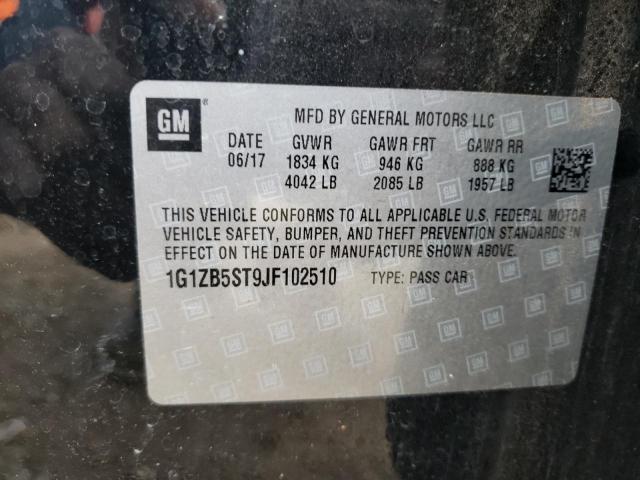 Photo 11 VIN: 1G1ZB5ST9JF102510 - CHEVROLET MALIBU 