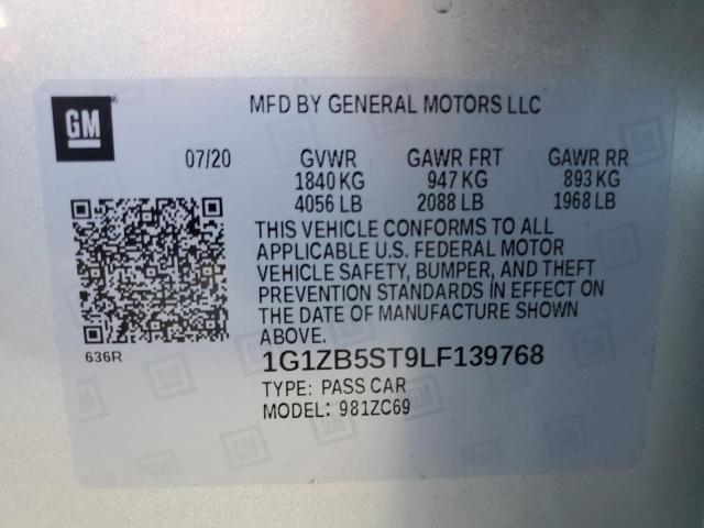 Photo 11 VIN: 1G1ZB5ST9LF139768 - CHEVROLET MALIBU LS 