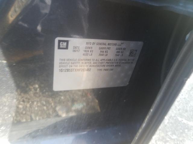 Photo 9 VIN: 1G1ZB5STXHF283482 - CHEVROLET MALIBU LS 