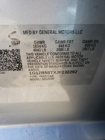 Photo 11 VIN: 1G1ZB5STXJF132292 - CHEVROLET MALIBU LS 