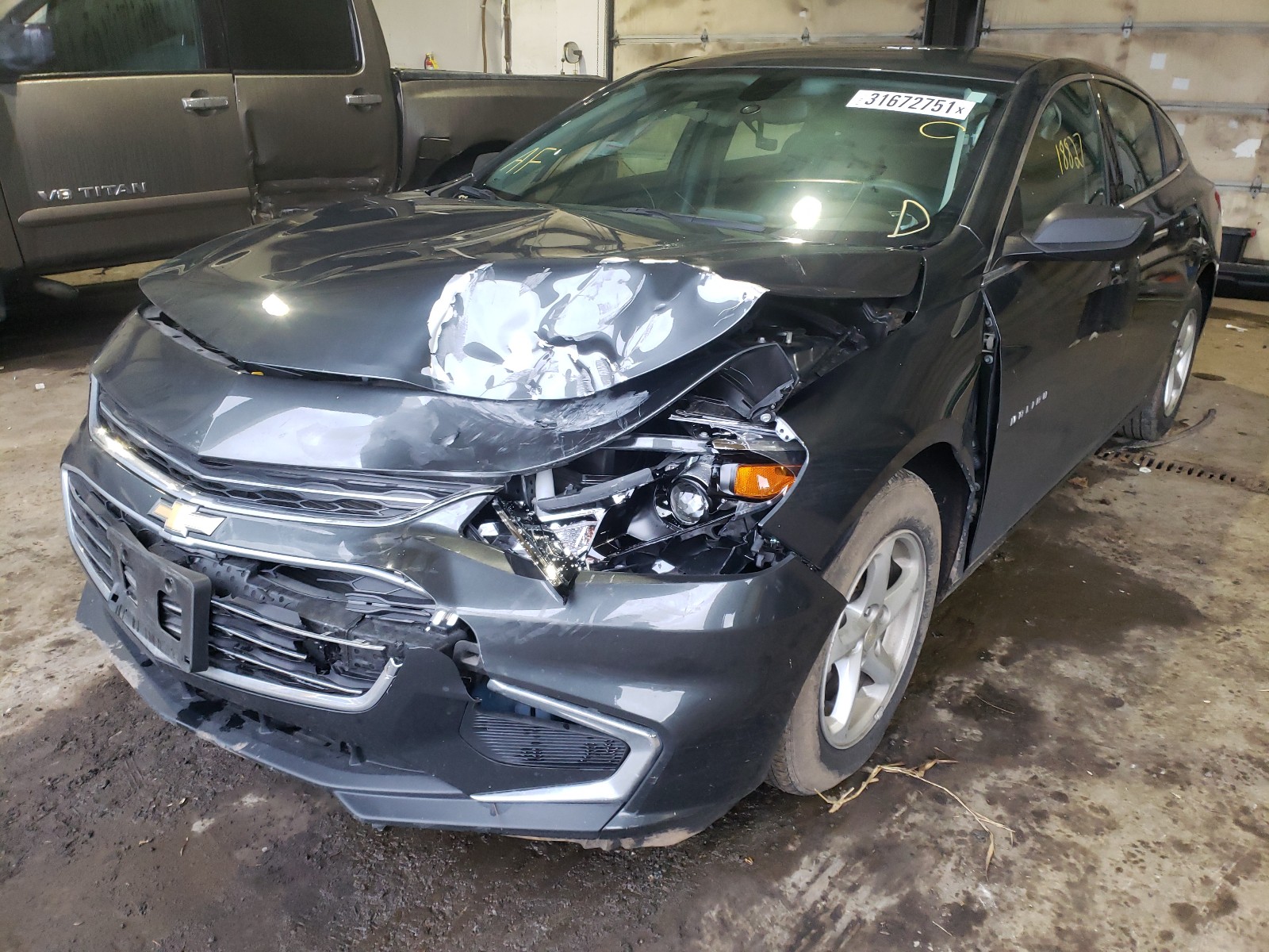 Photo 1 VIN: 1G1ZB5STXJF215009 - CHEVROLET MALIBU LS 