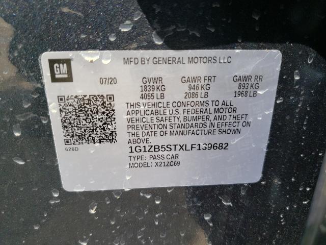 Photo 9 VIN: 1G1ZB5STXLF139682 - CHEVROLET MALIBU LS 