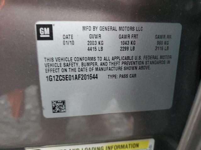 Photo 11 VIN: 1G1ZC5E01AF201644 - CHEVROLET MALIBU 1LT 