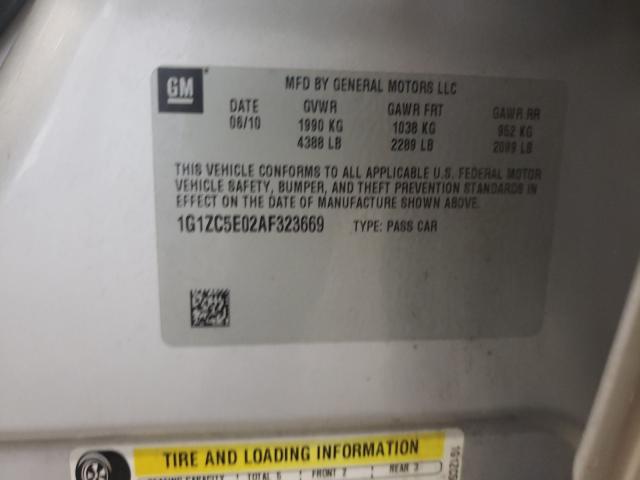 Photo 9 VIN: 1G1ZC5E02AF323669 - CHEVROLET MALIBU 1LT 