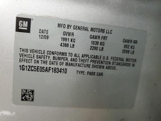 Photo 11 VIN: 1G1ZC5E05AF183410 - CHEVROLET MALIBU 1LT 