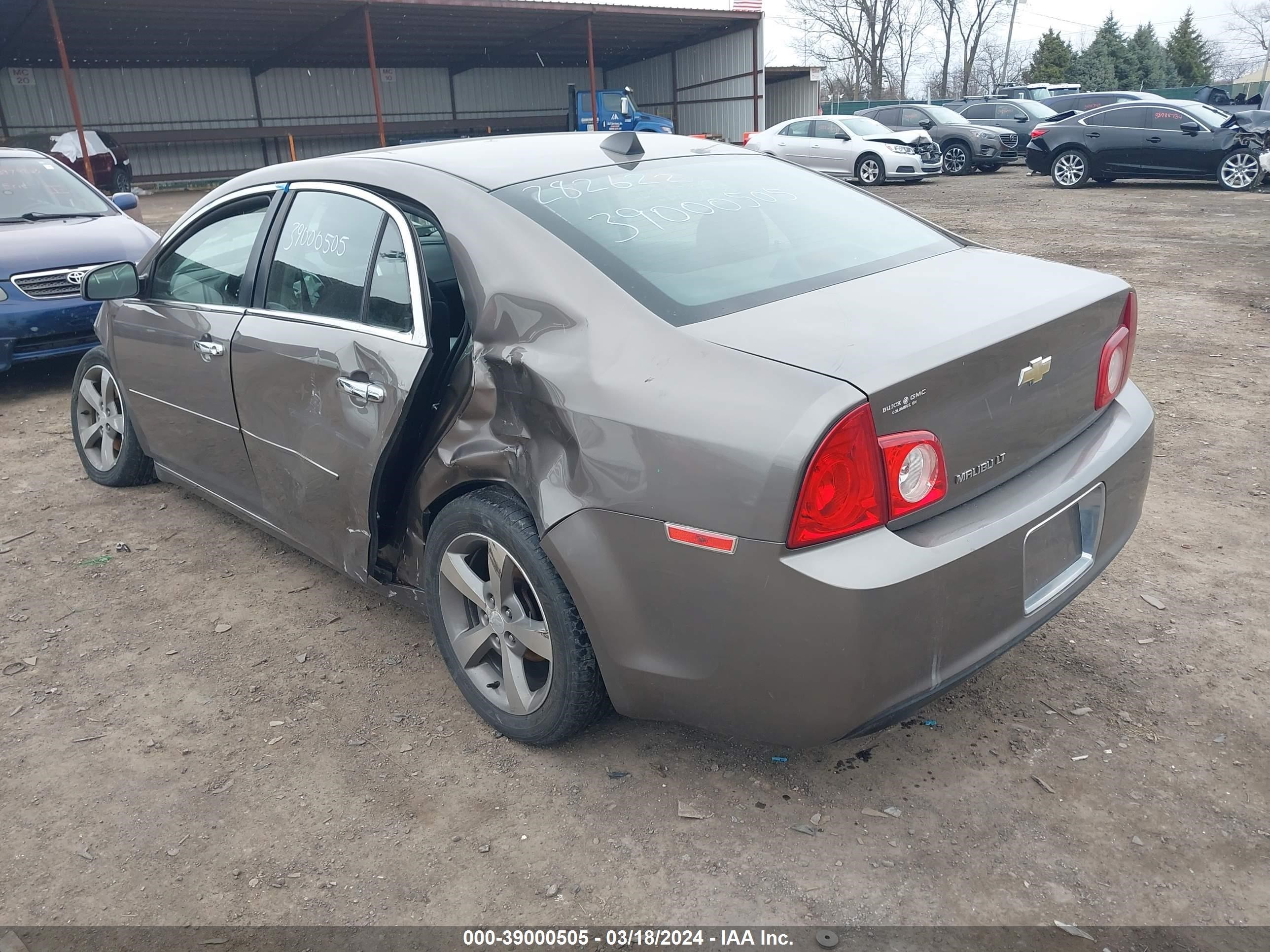 Photo 2 VIN: 1G1ZC5E07CF282622 - CHEVROLET MALIBU 