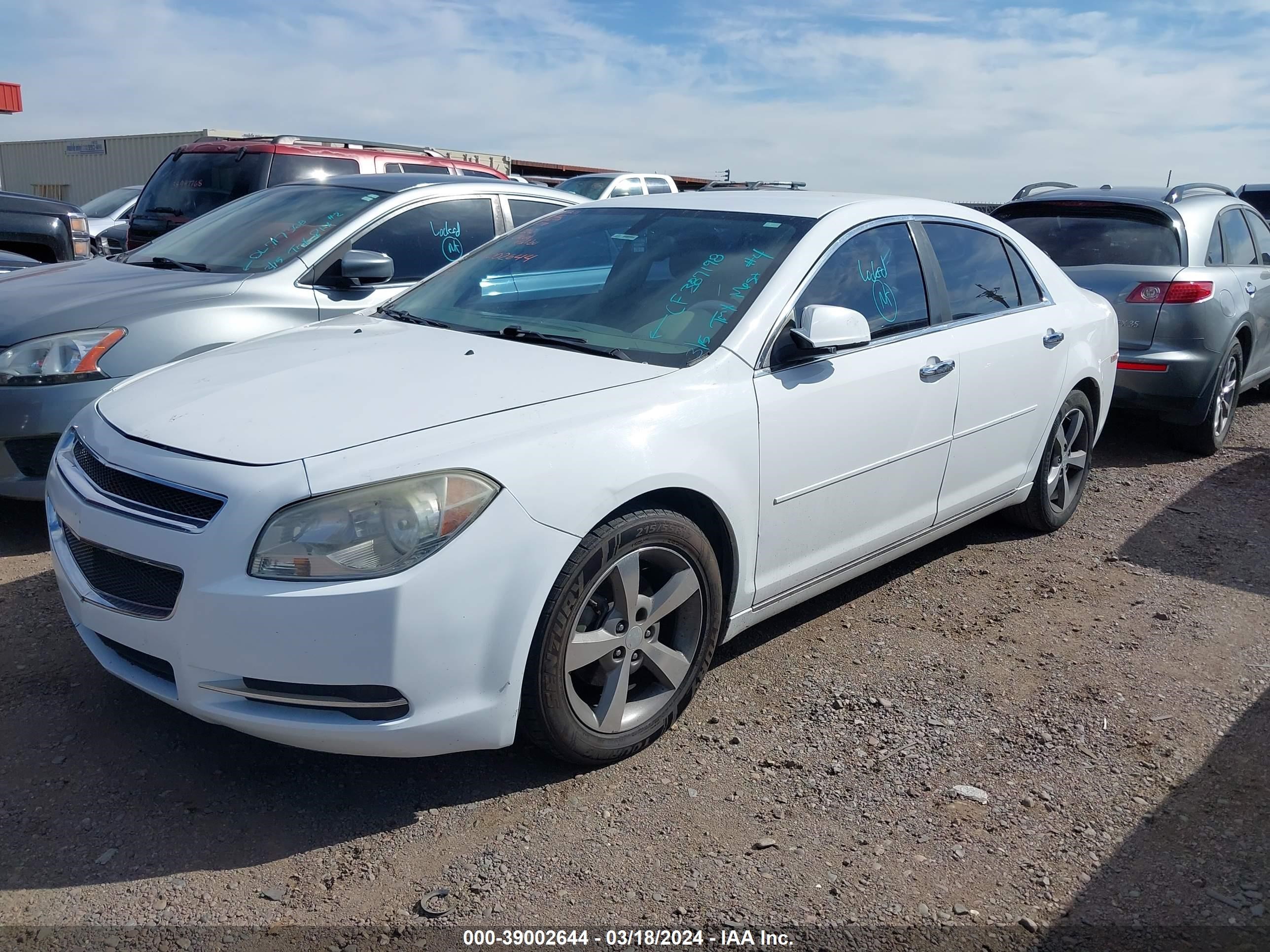 Photo 1 VIN: 1G1ZC5E08CF387198 - CHEVROLET MALIBU 