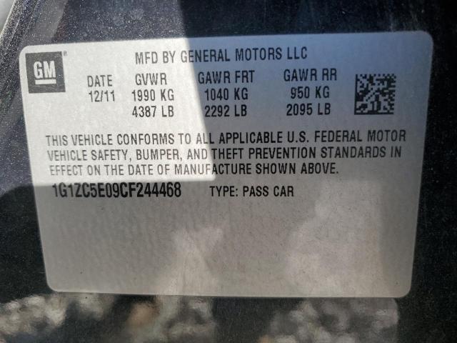 Photo 11 VIN: 1G1ZC5E09CF244468 - CHEVROLET MALIBU 1LT 