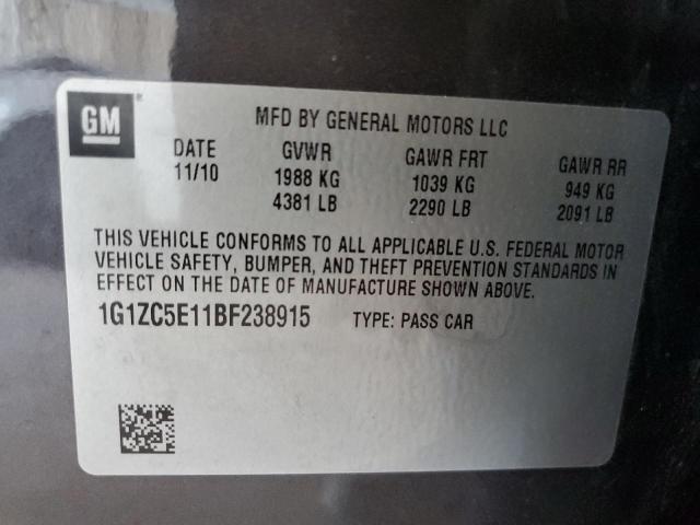 Photo 12 VIN: 1G1ZC5E11BF238915 - CHEVROLET MALIBU 1LT 