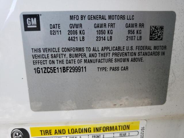 Photo 11 VIN: 1G1ZC5E11BF299911 - CHEVROLET MALIBU 