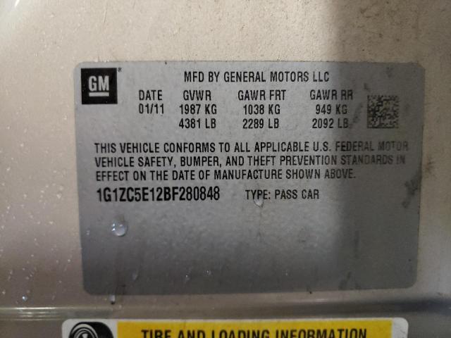 Photo 11 VIN: 1G1ZC5E12BF280848 - CHEVROLET MALIBU 