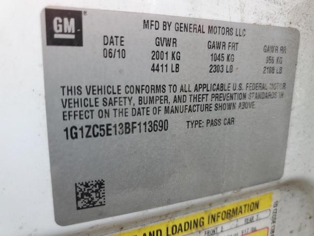 Photo 11 VIN: 1G1ZC5E13BF113690 - CHEVROLET MALIBU 1LT 