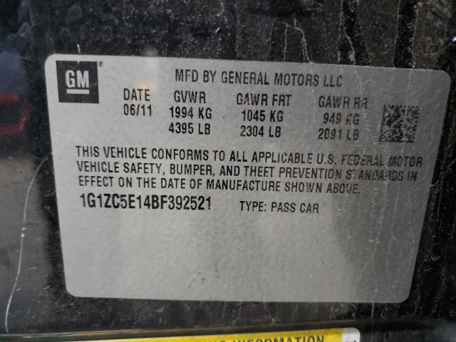 Photo 11 VIN: 1G1ZC5E14BF392521 - CHEVROLET MALIBU 