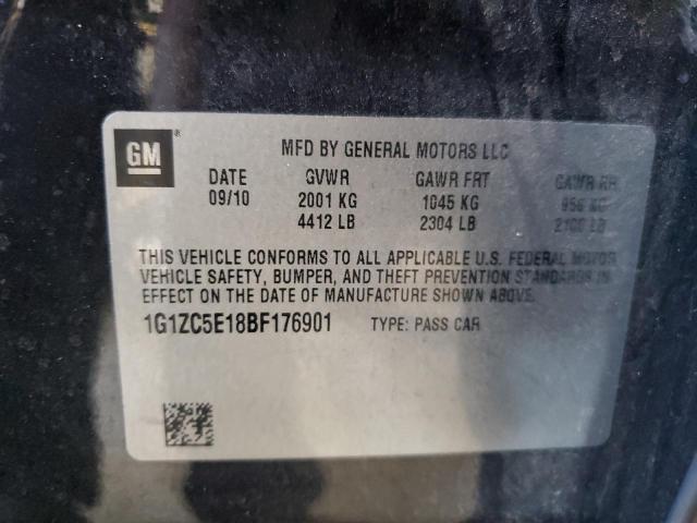 Photo 11 VIN: 1G1ZC5E18BF176901 - CHEVROLET MALIBU 1LT 