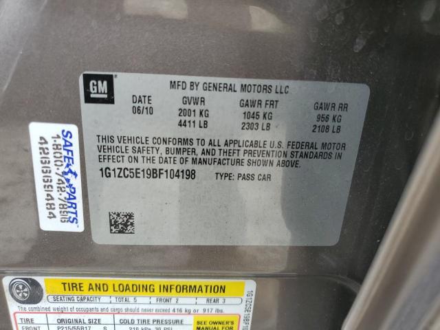 Photo 11 VIN: 1G1ZC5E19BF104198 - CHEVROLET MALIBU 