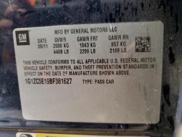 Photo 12 VIN: 1G1ZC5E19BF381627 - CHEVROLET MALIBU 