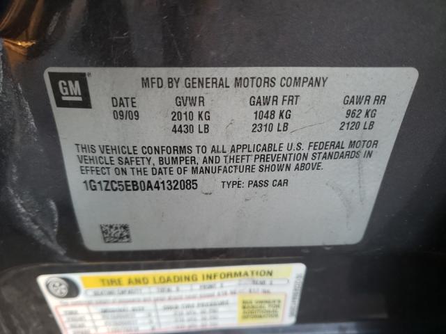 Photo 9 VIN: 1G1ZC5EB0A4132085 - CHEVROLET MALIBU 1LT 