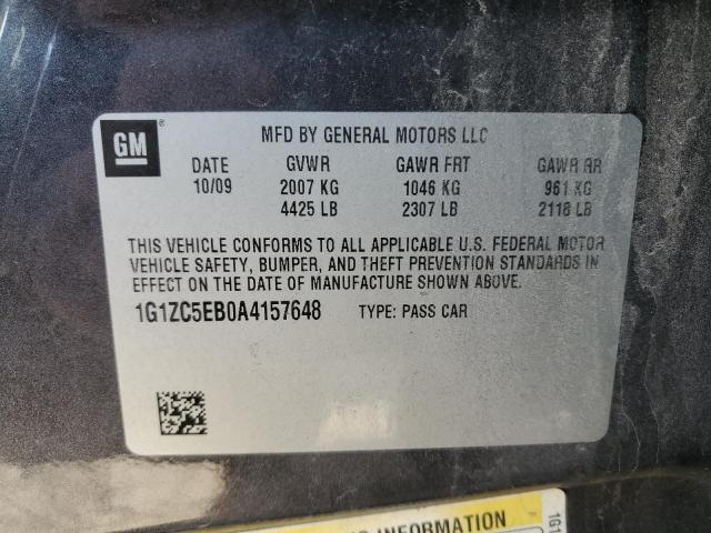 Photo 11 VIN: 1G1ZC5EB0A4157648 - CHEVROLET MALIBU 1LT 