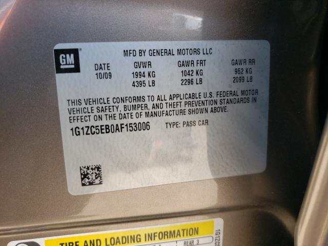 Photo 9 VIN: 1G1ZC5EB0AF153006 - CHEVROLET MALIBU 1LT 