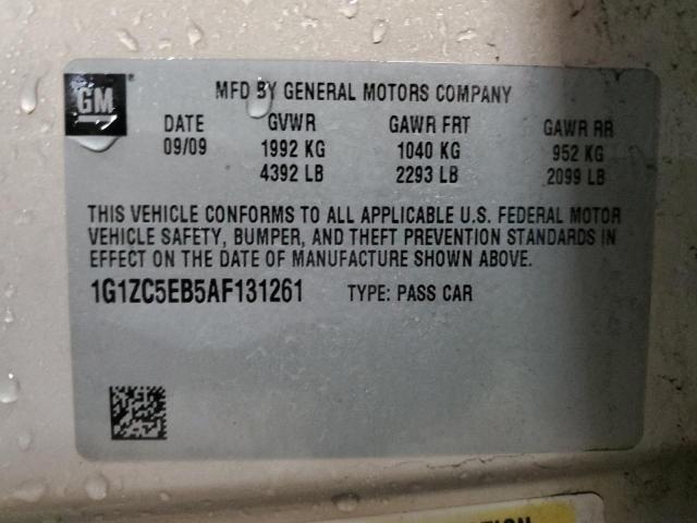 Photo 11 VIN: 1G1ZC5EB5AF131261 - CHEVROLET MALIBU 