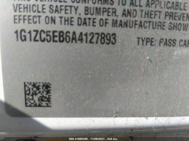 Photo 8 VIN: 1G1ZC5EB6A4127893 - CHEVROLET MALIBU 