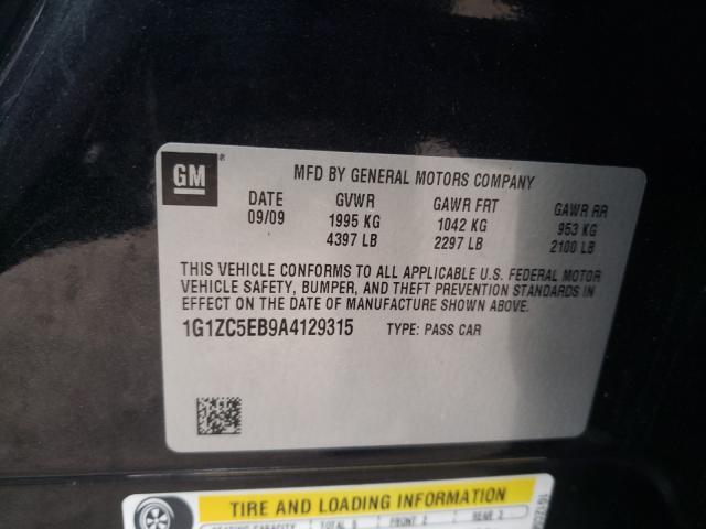 Photo 9 VIN: 1G1ZC5EB9A4129315 - CHEVROLET MALIBU 1LT 