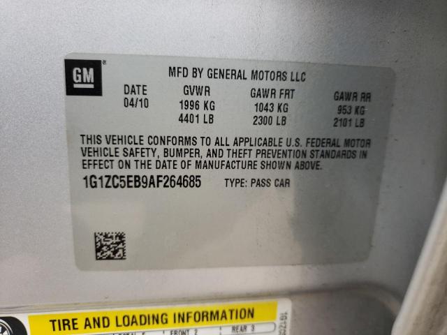 Photo 9 VIN: 1G1ZC5EB9AF264685 - CHEVROLET MALIBU 1LT 