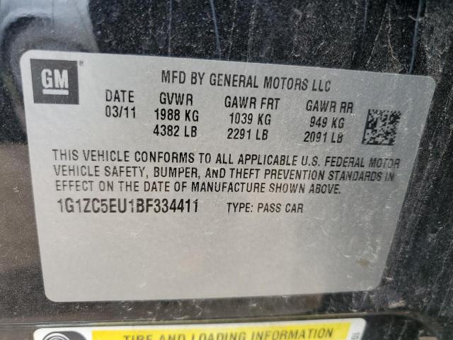 Photo 9 VIN: 1G1ZC5EU1BF334411 - CHEVROLET MALIBU 1LT 