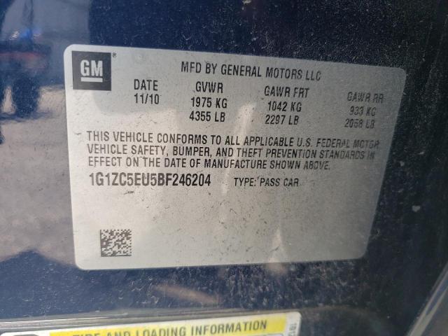 Photo 11 VIN: 1G1ZC5EU5BF246204 - CHEVROLET MALIBU 1LT 