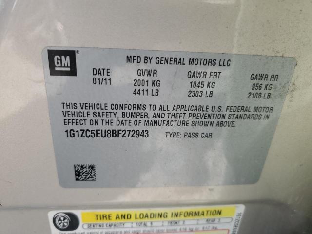 Photo 11 VIN: 1G1ZC5EU8BF272943 - CHEVROLET MALIBU 1LT 