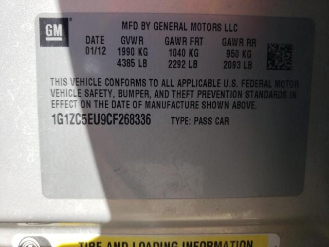 Photo 12 VIN: 1G1ZC5EU9CF268336 - CHEVROLET MALIBU 1LT 