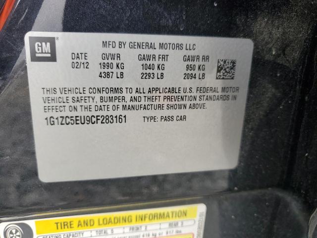 Photo 11 VIN: 1G1ZC5EU9CF283161 - CHEVROLET MALIBU 