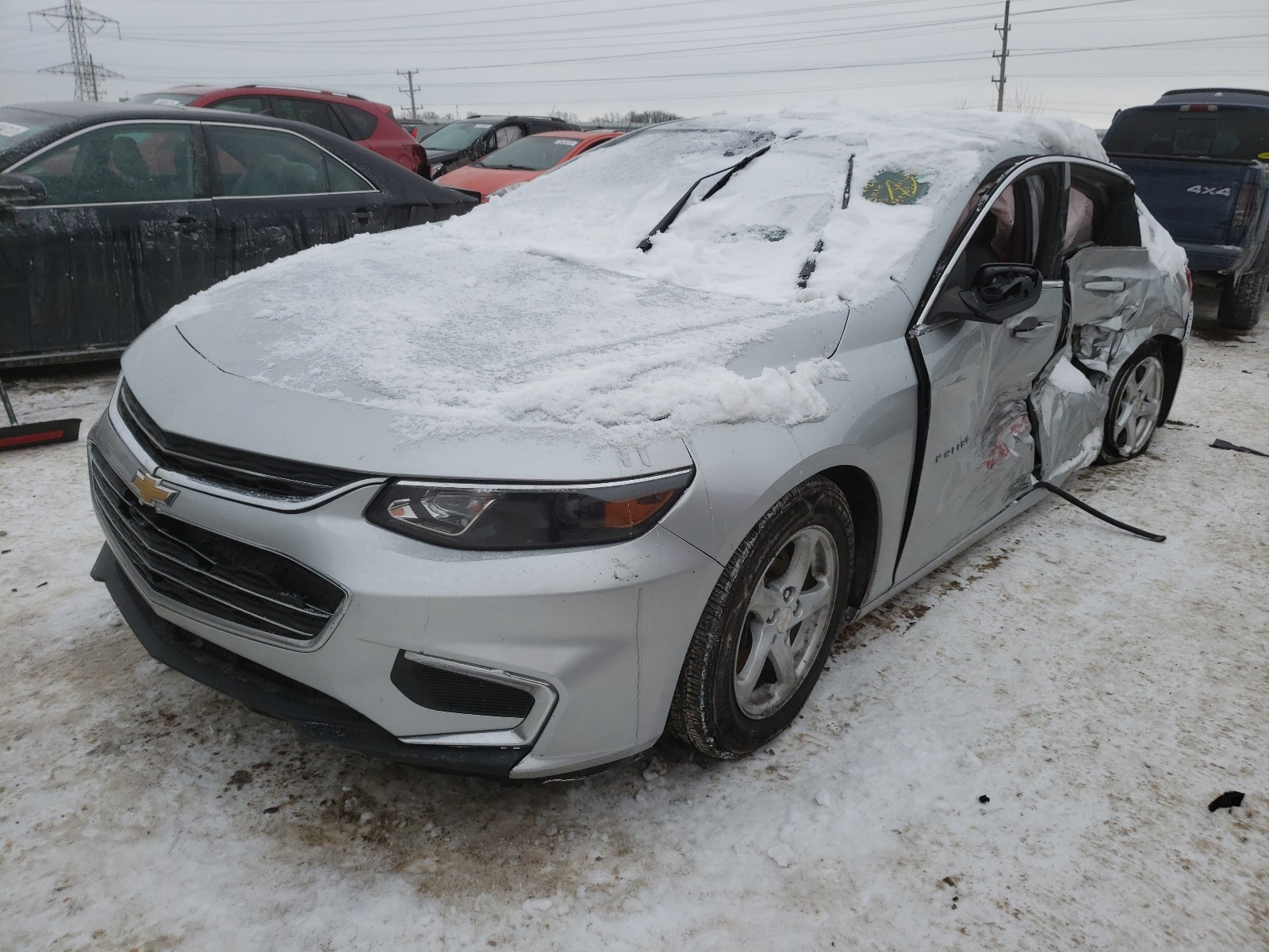 Photo 1 VIN: 1G1ZC5ST0JF158963 - CHEVROLET MALIBU LS 