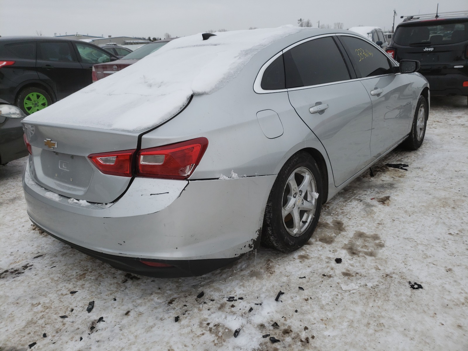 Photo 3 VIN: 1G1ZC5ST0JF158963 - CHEVROLET MALIBU LS 